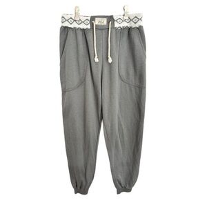 VTG PAN AM WORLD AIRWAYS DRAWSTRING JOGGER SWEATPANTS, 50% BAUMWOOL COTTON